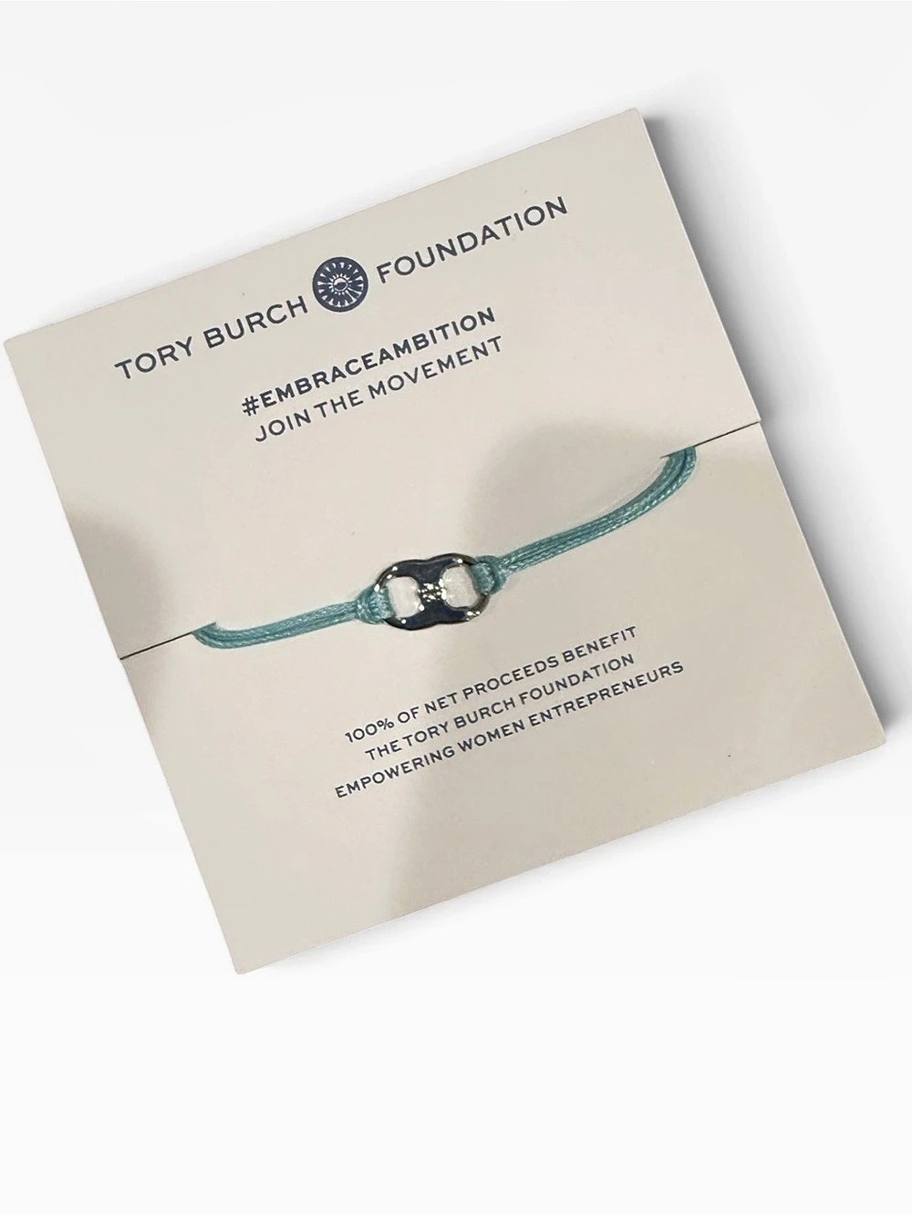 Tory Burch Embrace Ambition Bracelet Blue Bracelet NWT